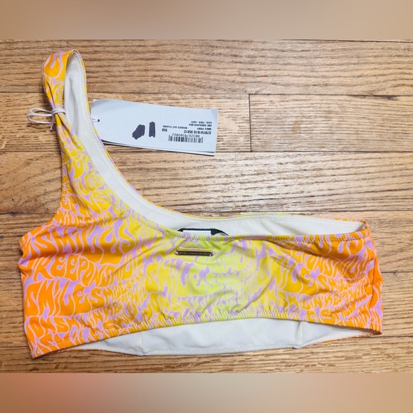 Stella McCartney Smile One-Shoulder Bikini Top - Picture 7 of 9